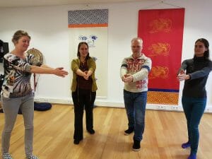 Leadership Embodiment Training - Oefening grote driehoek