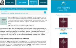 Managementboek blog Leiderschap in verandering van Anouk Brack